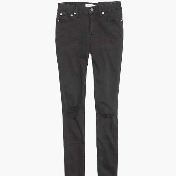 Madewell 9” Mid Rise Skinny Jeans - Picture 8 of 9